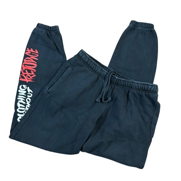 Other - Cross Colours Black Y2K Sweatpants Joggers Clothing Without Prejudice Size Large